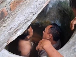 Cerita Heroik Ipda Purnomo Selamatkan Pemuda Bunuh Diri Terjun ke Sumur