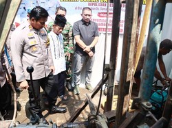 Kapolres Kediri Beri Bantuan Sumur Bor untuk Musala Dusun Kemirahan