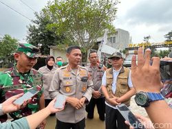 Polisi Petakan 4 Titik Rawan Banjir di Kota Depok: Beji-Sawangan