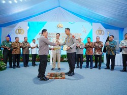 Kapolri Resmikan Groundbreaking Program Perumahan Subsidi bagi Anggota Polri