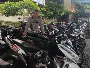 Penggerebekan Balap Liar di Sidoarjo, 157 Sepeda Motor Diamankan Penggerebekan Balap Liar di Sidoarjo, 157 Sepeda Motor Diamankan