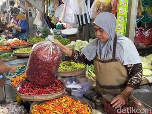 Harga Cabai di Trenggalek Terus Melonjak, Sempat Sentuh Rp 110 Ribu Harga Cabai di Trenggalek Terus Melonjak, Sempat Sentuh Rp 110 Ribu
