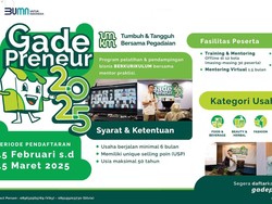 Calon Pebisnis Sukses Yuk Merapat, GadePreneur 2025 Resmi Dibuka!