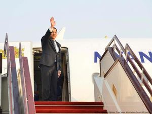 Pemimpin Junta Myanmar Bertemu Putin di Moskow Pemimpin Junta Myanmar Bertemu Putin di Moskow