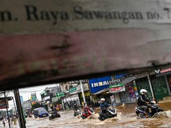 Masih Ada 40 Titik Banjir di Depok, Walkot Harap Cepat Surut