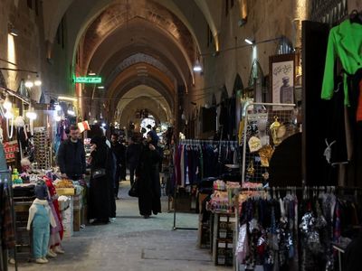 Potret Pasar Kota Tua Aleppo saat Ramadan