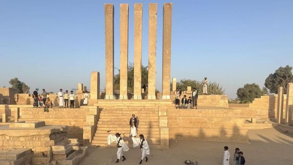 Potret Singgasana Ratu Balqis dari Kerajaan Sheba yang Ditaklukkan Nabi Sulaiman