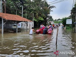 3 Ribu Orang Terdampak Banjir di Kabupaten Tangerang