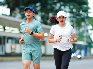 Ussy Sulistiawaty Lega Andhika Pratama Mulai Konsisten Olahraga Ussy Sulistiawaty Lega Andhika Pratama Mulai Konsisten Olahraga