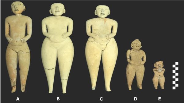 Potret Action Figure Berusia 2.400 Tahun Ditemukan di Atas Piramida El Salvador