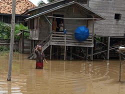 3 Kecamatan di Muba Banjir, 362 KK Terdampak