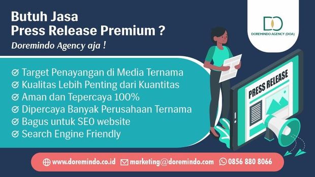 Foto : Doremindo hadirkan jasa press release premium (Dok. Doremindo Agency)