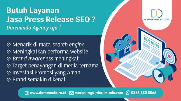 Foto : Butuh Layanan Jasa Press Release SEO ?  (Dok. Doremindo Agency)