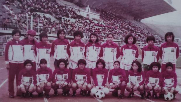 Foto repro Mantan pemain Timnas Putri Indonesia Transkrip Katrina Neeltje Hosang (Katrina Muhardi) Foto repro Mantan pemain Timnas Putri Indonesia Transkrip Katrina Neeltje Hosang (Katrina Muhardi)