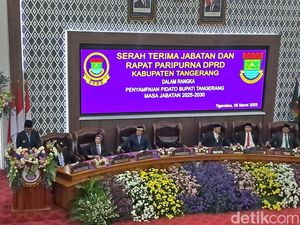 Andra Soni Hadiri Sertijab Bupati Tangerang, Titip Pesan Prabowo Andra Soni Hadiri Sertijab Bupati Tangerang, Titip Pesan Prabowo