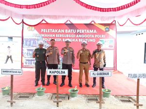 Lahan 11 Hektare di Babel Disulap Jadi Perumahan Subsidi Anggota Polri