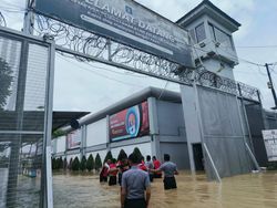 5 Fakta Banjir Rendam Lapas Cikarang hingga Sel Napi Ikut Tergenang