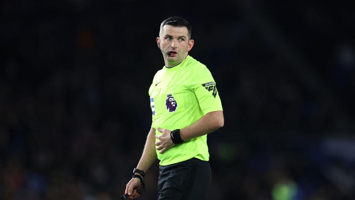 Michael Oliver. Foto: Getty Images/Charlie Crowhurst