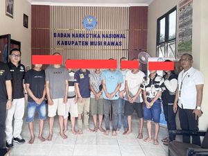 Polisi Tetapkan Satu Tersangka dari Penggerebekan Sarang Narkoba di Mura