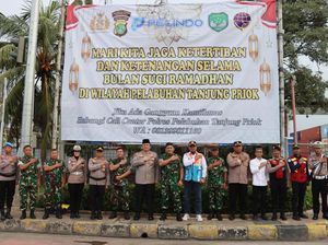 Polisi-TNI di Pelabuhan Tanjung Priok Pasang Baliho, Ada Hotline Pengaduan