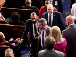 Cemooh Pidato Trump, Politisi Demokrat Diusir dari Sidang Kongres