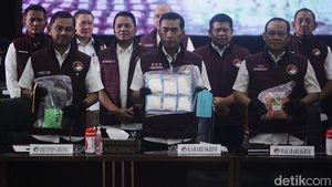 Polri Pamerkan Barang Bukti 4,1 Ton Narkoba