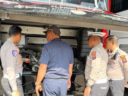 25 Bus di Mojokerto Di-ramp Check Cegah Kecelakaan