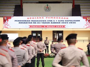 256 Perwira Jalani Pendidikan S1 di STIK Lemdiklat Polri