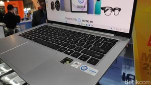 Penampakan Laptop Ringan Bertenaga Tecno MegaBook S14