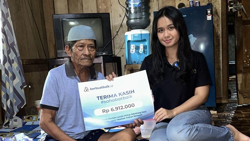 Donasi Sahabat Baik untuk Abah Omi, Marbot Lansia yang Derita Stroke