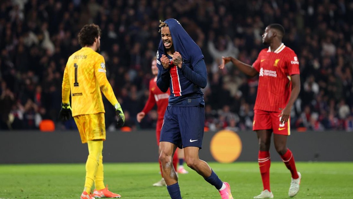 Hasil PSG vs Liverpool di babak pertama. (Foto: Getty Images/Julian Finney)