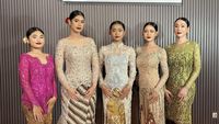 Foto Almira Yudhoyono Lulus Dari Sekolah Model, Berkebaya Dengan Riasan Bold