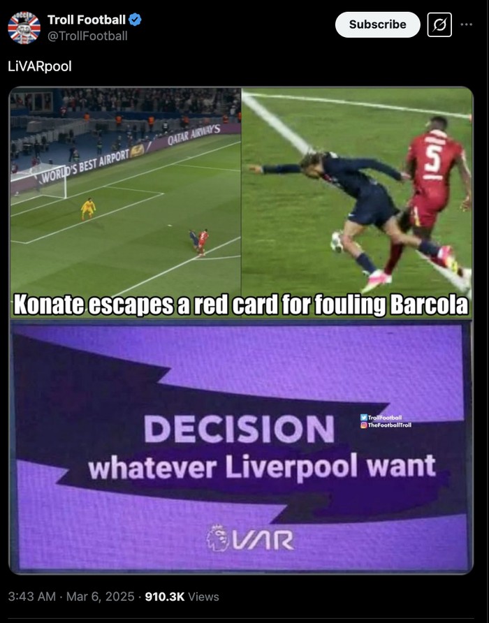 Meme PSG vs Liverpool Meme PSG vs Liverpool