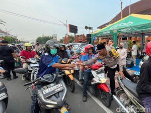 350 Takjil dari Polisi di Kota Mojokerto Ludes Dalam 5 Menit