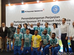 PSBS Biak Dapat Dukungan Sponsorship dari Freeport