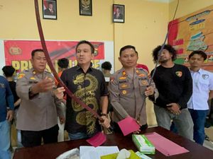 Lima Remaja Diamankan usai Tawuran-Pecahkan Kaca Masjid di Jambi