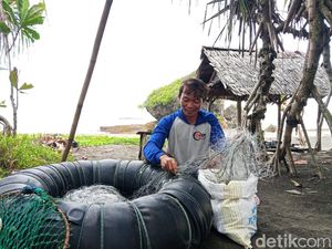 Nestapa Roni sang Nelayan di Tengah Cuaca Ekstrem