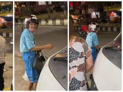 Kakek Pedagang Kerupuk di Bandar Lampung Kehilangan Motor Saat Berdagang