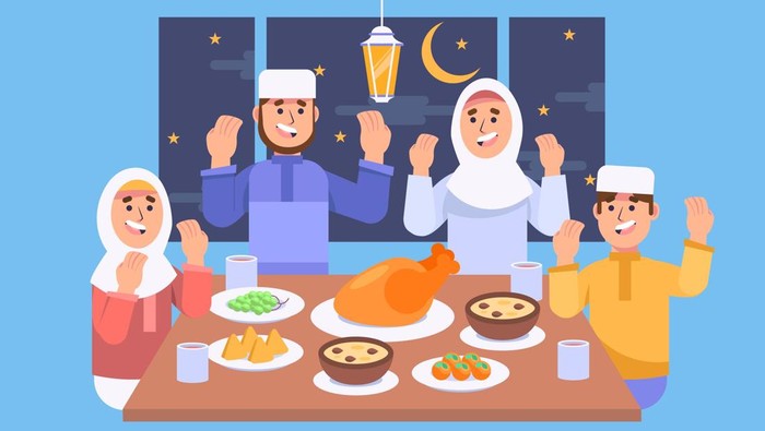 Ilustrasi bermaksud puasa.