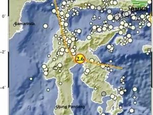 Gempa M 2,6 Guncang Luwu Timur, Berpusat di Darat dari Kedalaman 10 Km