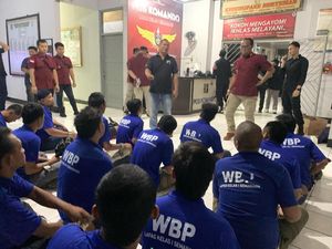 33 Napi Lapas Semarang Dipindah Nusakambangan untuk Belajar Bertani-Beternak