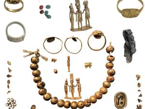 Potret Penemuan Perhiasan Emas Berusia 2.600 dari Era Mesir Kuno