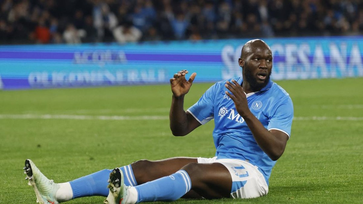 Romelu Lukaku tidak pernah sakit hati dengan fans Inter Milan (REUTERS/Ciro De Luca)