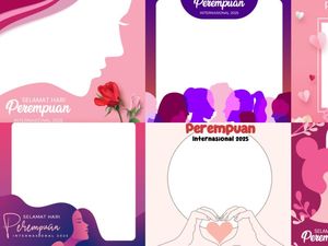 10 Twibbon Hari Perempuan Internasional 2025, Buat Pasang di Medsos