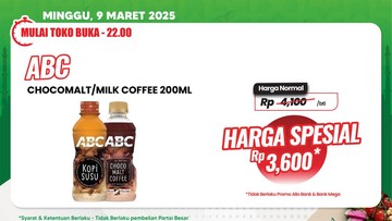 Aneka Minuman di Transmart Full Day Sale Diskon Gede-gedean