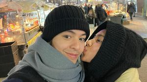 Potret Angga Yunanda & Shenina Honeymoon di Korea, Netizen: Siap-siap Guys