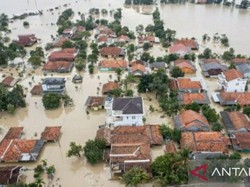 Banjir Rendam 449 Rumah Warga di Karawang, 1.738 Jiwa Terdampak