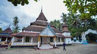 Mengunjungi Cagar Budaya Masjid Raya Ampek Lingkuang Padang