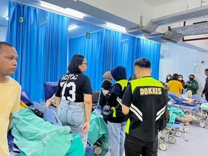 Polresta Solo Terjunkan Dokkes Tangani Korban Kebakaran Hotel Grand Hap