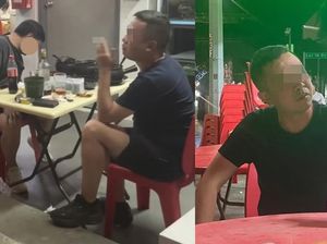 Tak Terima Ditegur Saat Makan, Pria Ini Siram Bubur ke Pengunjung Resto Tak Terima Ditegur Saat Makan, Pria Ini Siram Bubur ke Pengunjung Resto